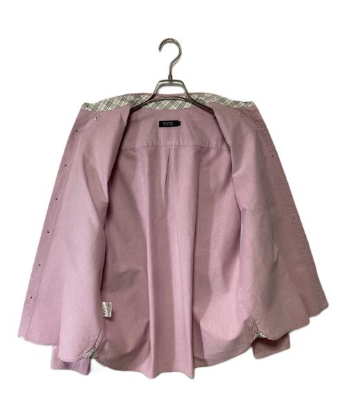 BURBERRY BLACK LABEL（バーバリーブラックレーベル）BURBERRY BLACK LABEL (バーバリーブラックレーベル) 長袖シャツ ピンク サイズ:4の古着・服飾アイテム