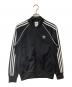 adidas（アディダス）の古着「SST TRACK TOP」｜ブラック×ホワイト