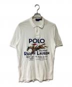 POLO RALPH LAURENポロ・ラルフローレン）の古着「半袖ポロシャツ」｜ホワイト