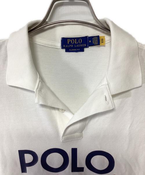 POLO RALPH LAUREN（ポロ・ラルフローレン）POLO RALPH LAUREN (ポロ・ラルフローレン) 半袖ポロシャツ ホワイト サイズ:Mの古着・服飾アイテム