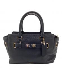 COACH（コーチ）の古着「2WAYバッグ」｜ネイビー
