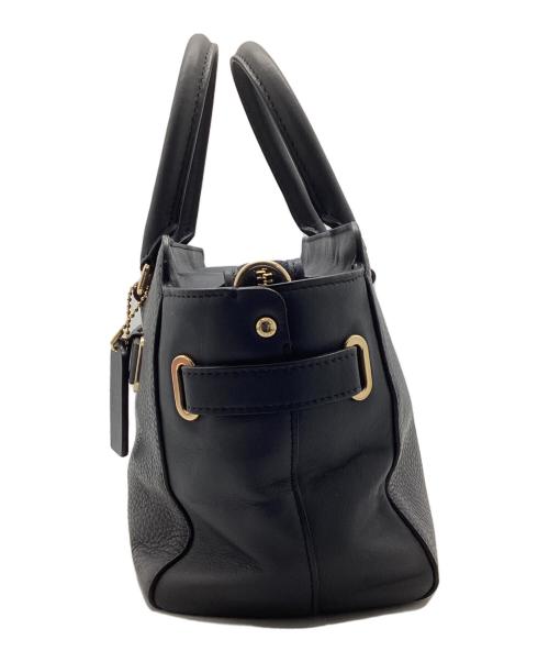 COACH（コーチ）COACH (コーチ) 2WAYバッグ ネイビーの古着・服飾アイテム