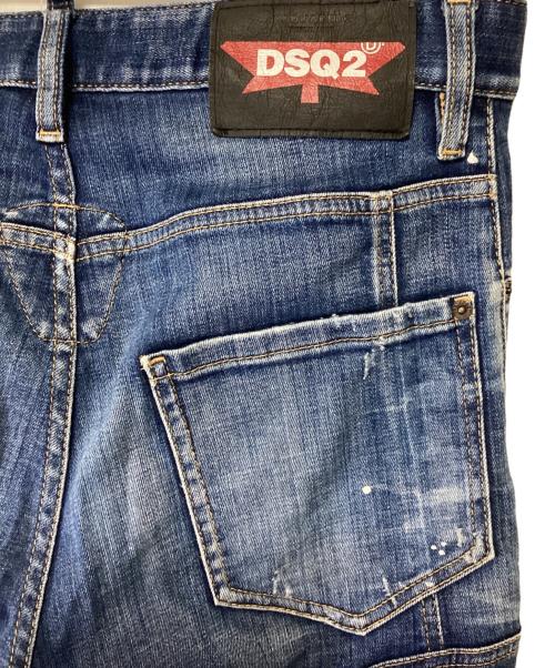 DSQUARED2（ディースクエアード）DSQUARED2 (ディースクエアード) デニムパンツ インディゴ サイズ:46の古着・服飾アイテム