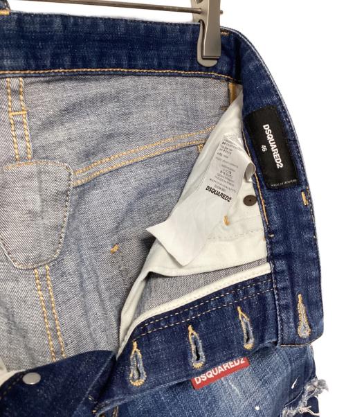 DSQUARED2（ディースクエアード）DSQUARED2 (ディースクエアード) デニムパンツ インディゴ サイズ:46の古着・服飾アイテム