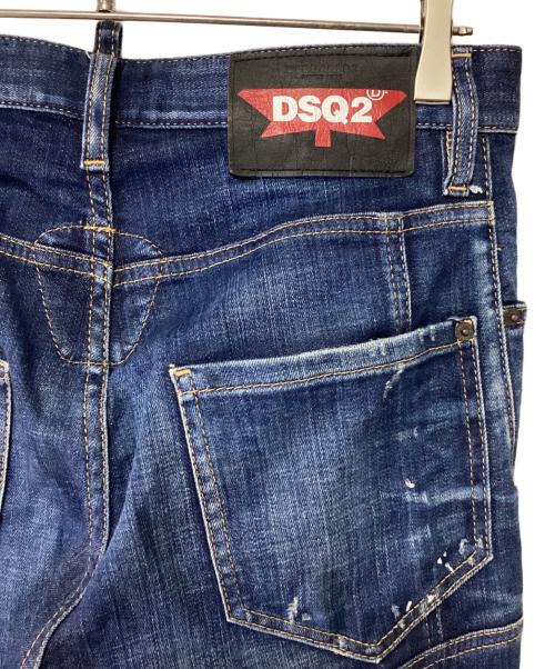 DSQUARED2（ディースクエアード）DSQUARED2 (ディースクエアード) デニムパンツ インディゴ サイズ:42の古着・服飾アイテム