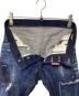 中古・古着 DSQUARED2 (ディースクエアード) デニムパンツ インディゴ サイズ:42：15000円