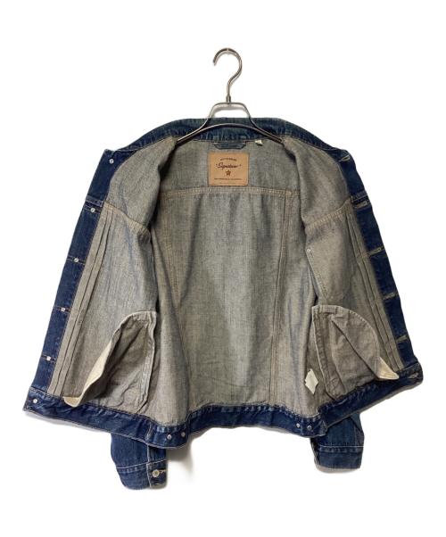 LEVI'S SIGNATURE（リーバイスシグネイチャー）LEVI'S SIGNATURE (リーバイスシグネイチャー) 1st デニムジャケット インディゴ サイズ:Mの古着・服飾アイテム