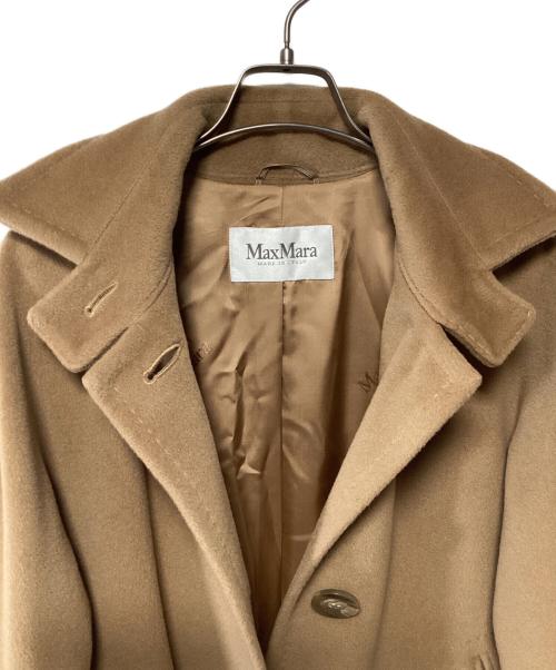MaxMara（マックスマーラ）MaxMara (マックスマーラ) カシミヤコート ベージュ サイズ:38の古着・服飾アイテム