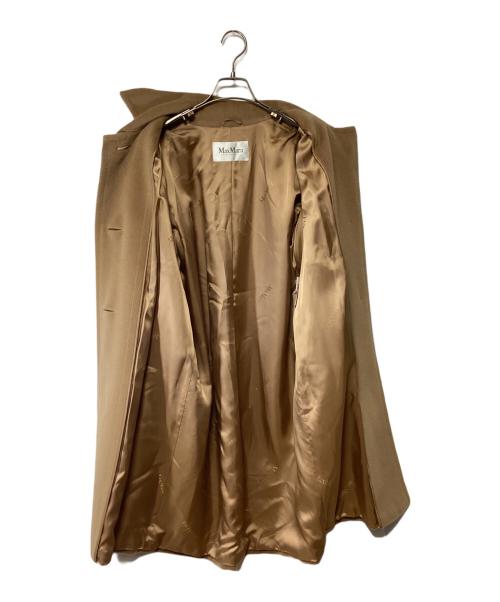 MaxMara（マックスマーラ）MaxMara (マックスマーラ) カシミヤコート ベージュ サイズ:38の古着・服飾アイテム