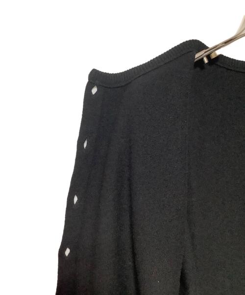 Yves Saint Laurent（イヴサンローラン）Yves Saint Laurent (イヴサンローラン) 薄手カーディガン ブラック サイズ:Mの古着・服飾アイテム