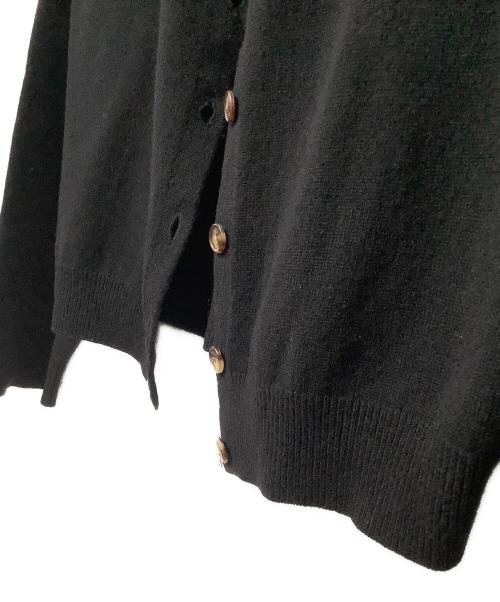 Yves Saint Laurent（イヴサンローラン）Yves Saint Laurent (イヴサンローラン) 薄手カーディガン ブラック サイズ:Mの古着・服飾アイテム