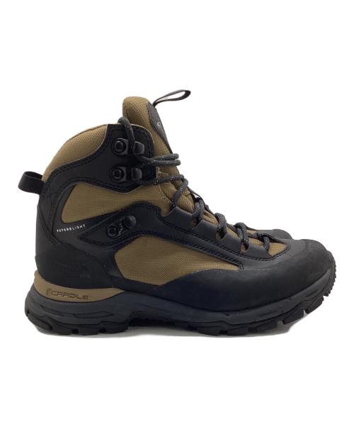 THE NORTH FACE（ザ ノース フェイス）THE NORTH FACE (ザ ノース フェイス) トレッキングシューズ ベージュ×ブラック サイズ:23の古着・服飾アイテム