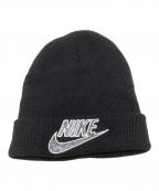 NIKE×SUPREMEナイキ×シュプリーム）の古着「ニット帽」｜ブラック