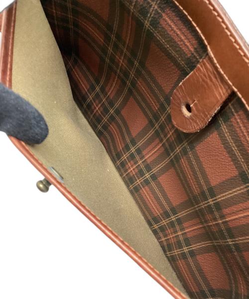 POLO RALPH LAUREN（ポロ・ラルフローレン）POLO RALPH LAUREN (ポロ・ラルフローレン) メッセンジャーバッグ ブラウンの古着・服飾アイテム