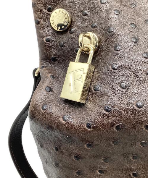 FURLA（フルラ）FURLA (フルラ) トートバッグ ブラウンの古着・服飾アイテム