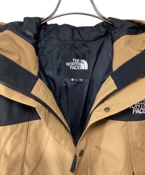 THE NORTH FACE（ザ ノース フェイス）THE NORTH FACE (ザ ノース フェイス) マウンテンライトジャケット ベージュ×ブラック サイズ:Lの古着・服飾アイテム