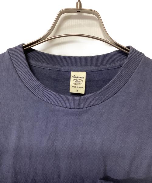 JACKMAN（ジャックマン）JACKMAN (ジャックマン) 半袖カットソー ネイビー サイズ:Mの古着・服飾アイテム