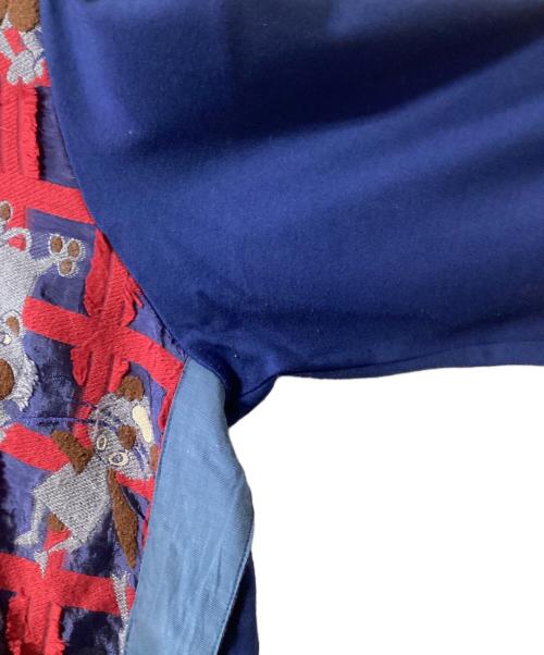 OLLEBOREBLA（アルベロベロ）OLLEBOREBLA (アルベロベロ) 長袖カットソー ブルー サイズ:記載なしの古着・服飾アイテム