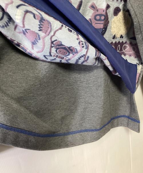 OLLEBOREBLA（オレボレブラ）OLLEBOREBLA (オレボレブラ) 長袖カットソー グレー サイズ:記載なしの古着・服飾アイテム