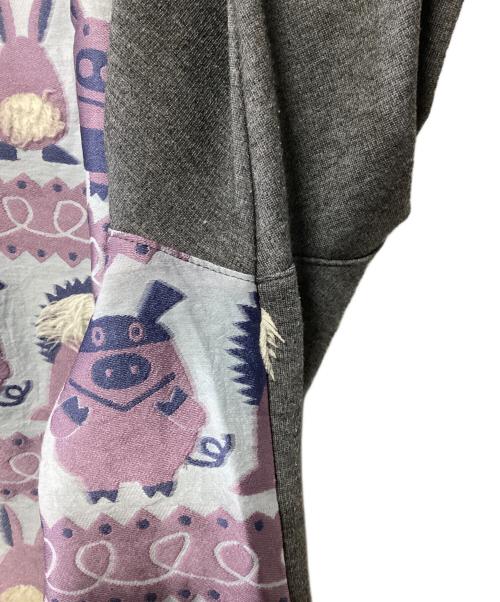 OLLEBOREBLA（オレボレブラ）OLLEBOREBLA (オレボレブラ) 長袖カットソー グレー サイズ:記載なしの古着・服飾アイテム