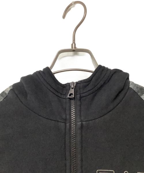EMPORIO ARMANI（エンポリオ アルマーニ）EMPORIO ARMANI (エンポリオ アルマーニ) ジップパーカー ブラック サイズ:Freeの古着・服飾アイテム