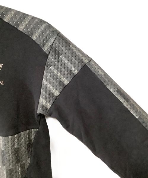 EMPORIO ARMANI（エンポリオ アルマーニ）EMPORIO ARMANI (エンポリオ アルマーニ) ジップパーカー ブラック サイズ:Freeの古着・服飾アイテム