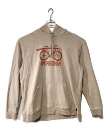 Patagonia（パタゴニア）の古着「Snow Cycle Midweight Hoody（スノー・サイクル・ミッドウェイト・フーディ）」｜ベージュ