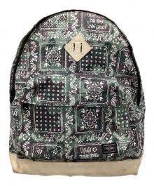 PORTER×stussy×reyn spooner（ポーター×ステューシー×レイン スプナー）の古着「リュック」｜グリーン×アイボリー