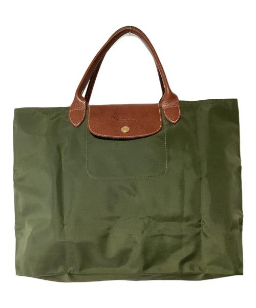 LONGCHAMP（ロンシャン）LONGCHAMP (ロンシャン) トートバッグ オリーブの古着・服飾アイテム