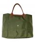 LONGCHAMP (ロンシャン) トートバッグ オリーブ：6000円