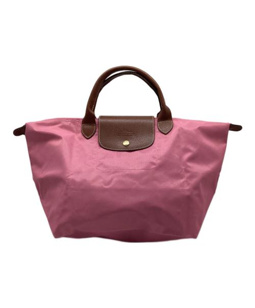 LONGCHAMP（ロンシャン）LONGCHAMP (ロンシャン) 折りたたみバッグ ピンクの古着・服飾アイテム