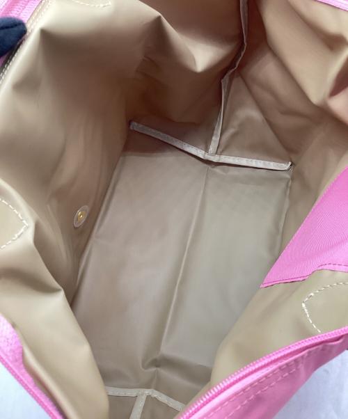 LONGCHAMP（ロンシャン）LONGCHAMP (ロンシャン) 折りたたみバッグ ピンクの古着・服飾アイテム