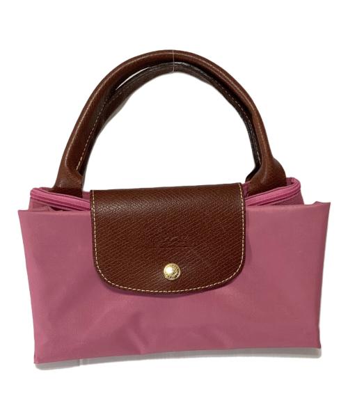 LONGCHAMP（ロンシャン）LONGCHAMP (ロンシャン) 折りたたみバッグ ピンクの古着・服飾アイテム