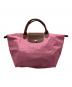 LONGCHAMP（ロンシャン）の古着「折りたたみバッグ」｜ピンク