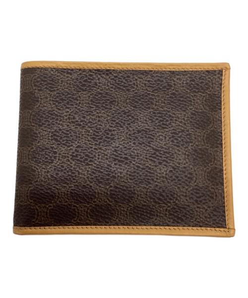 CELINE（セリーヌ）CELINE (セリーヌ) 2つ折り財布 ブラウンの古着・服飾アイテム