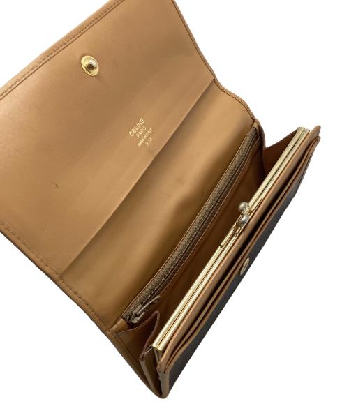 CELINE（セリーヌ）CELINE (セリーヌ) 長財布 ブラウンの古着・服飾アイテム