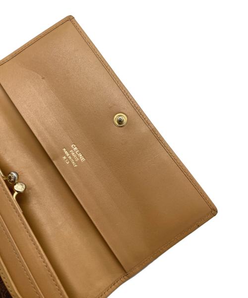 CELINE（セリーヌ）CELINE (セリーヌ) 長財布 ブラウンの古着・服飾アイテム