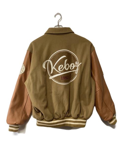 KEBOZ（ケボズ）KEBOZ (ケボズ) スタジャン ブラウン サイズ:Mの古着・服飾アイテム