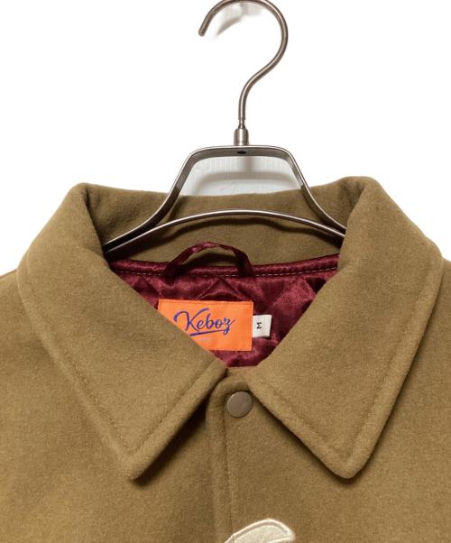 KEBOZ（ケボズ）KEBOZ (ケボズ) スタジャン ブラウン サイズ:Mの古着・服飾アイテム