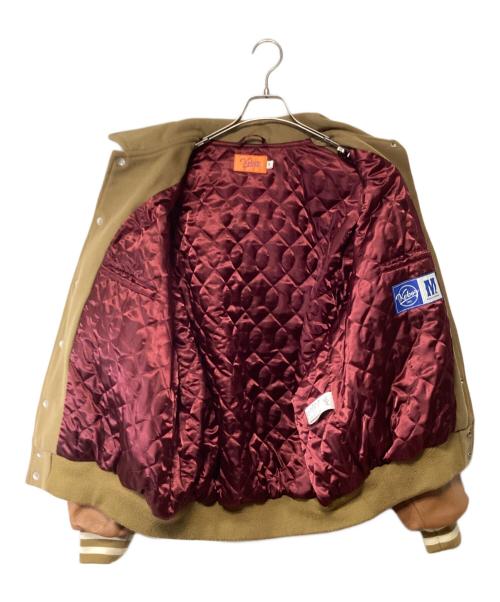 KEBOZ（ケボズ）KEBOZ (ケボズ) スタジャン ブラウン サイズ:Mの古着・服飾アイテム