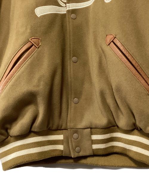 KEBOZ（ケボズ）KEBOZ (ケボズ) スタジャン ブラウン サイズ:Mの古着・服飾アイテム