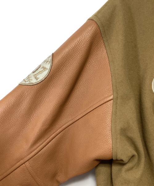 KEBOZ（ケボズ）KEBOZ (ケボズ) スタジャン ブラウン サイズ:Mの古着・服飾アイテム