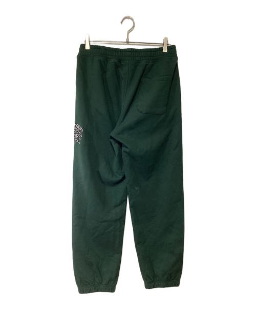 stussy（ステューシー）stussy (ステューシー) スウェットパンツ グリーン サイズ:Sの古着・服飾アイテム
