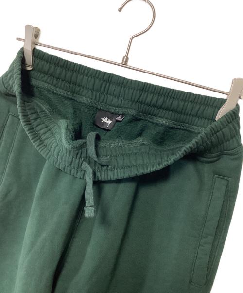 stussy（ステューシー）stussy (ステューシー) スウェットパンツ グリーン サイズ:Sの古着・服飾アイテム