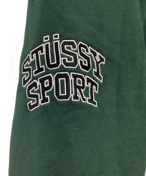 stussy（ステューシー）stussy (ステューシー) スウェットパンツ グリーン サイズ:Sの古着・服飾アイテム