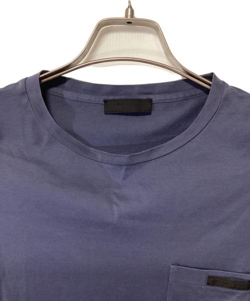 PRADA（プラダ）PRADA (プラダ) ロングスリーブTシャツ ブルー サイズ:Lの古着・服飾アイテム