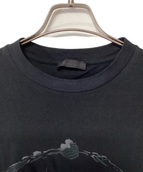 PRADA（プラダ）PRADA (プラダ) 半袖Tシャツ ブラック サイズ:XLの古着・服飾アイテム