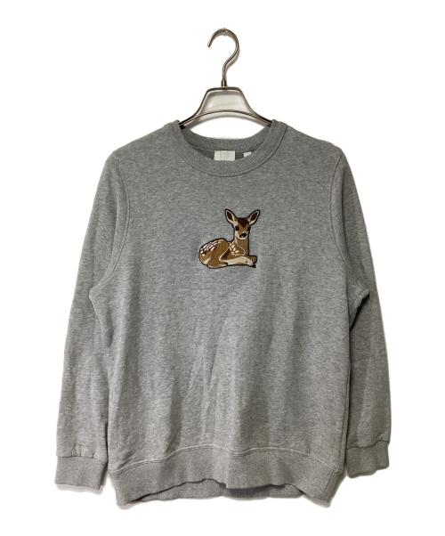 BURBERRY（バーバリー）BURBERRY (バーバリー) スウェット グレー サイズ:Mの古着・服飾アイテム