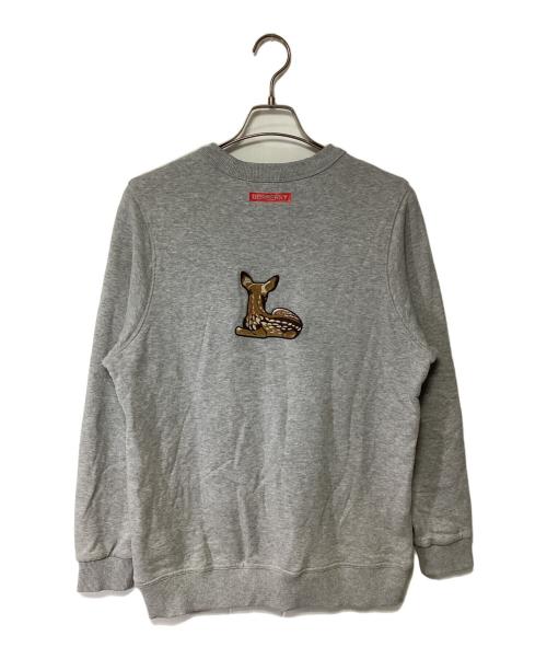 BURBERRY（バーバリー）BURBERRY (バーバリー) スウェット グレー サイズ:Mの古着・服飾アイテム