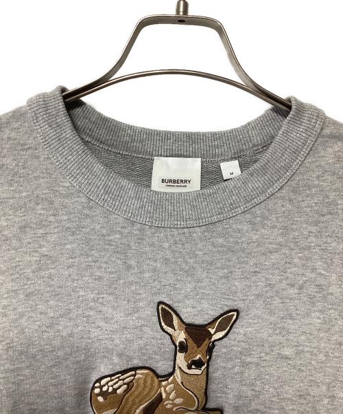 BURBERRY（バーバリー）BURBERRY (バーバリー) スウェット グレー サイズ:Mの古着・服飾アイテム